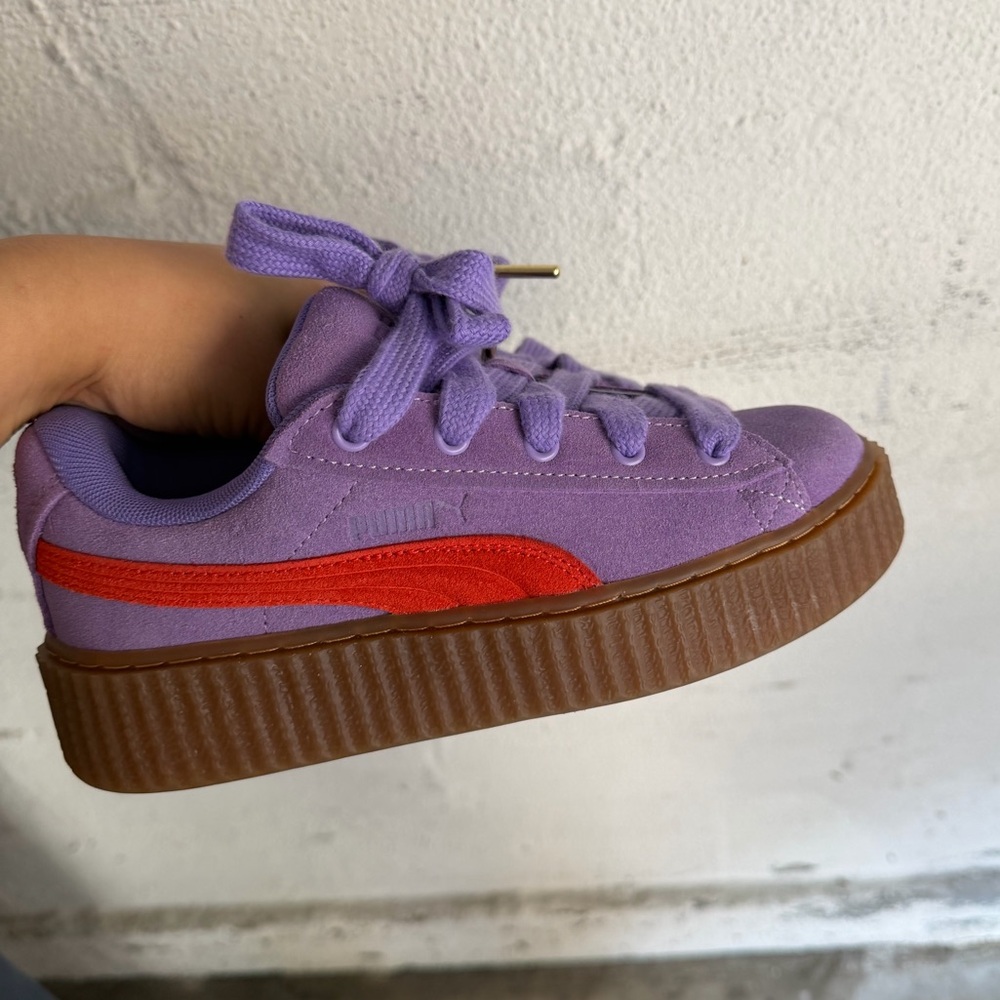 PUMA x Rihanna FENTY Creepers Purple Suede Platform Sneakers Women’s 4.5 NWOT - Picture 9 of 9